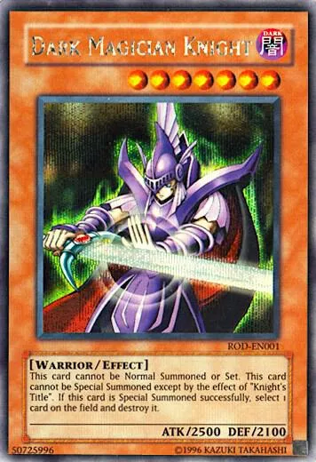 Dark Magician Knight — Reshef of Destruction Promos — Yu-Gi-Oh!