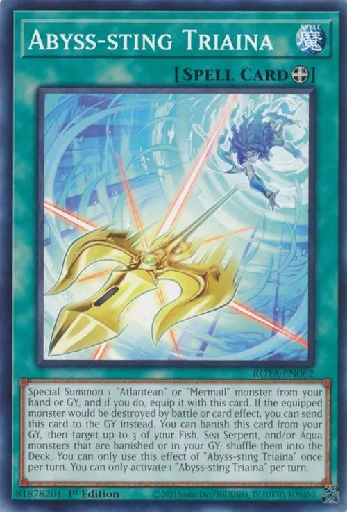 Pique-Abysses Triaina — Rage of the Abyss — Yu-Gi-Oh!
