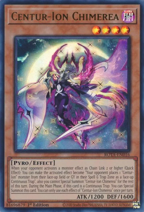 Centur-Ion Chimerea — Rage of the Abyss — Yu-Gi-Oh!