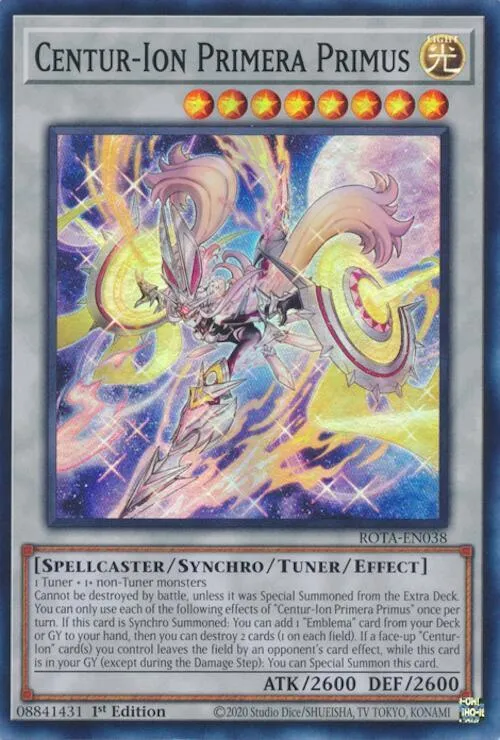 Centur-Ion Primera Primus — Rage of the Abyss — Yu-Gi-Oh!