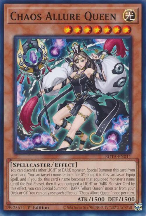 Reine Charmeuse du Chaos — Rage of the Abyss — Yu-Gi-Oh!