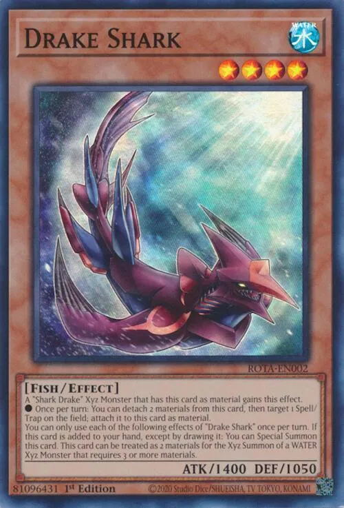 Drake Shark — Rage of the Abyss — Yu-Gi-Oh!
