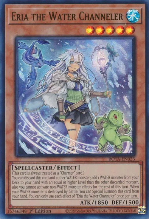 Eria the Water Channeler — Rage of the Abyss — Yu-Gi-Oh!