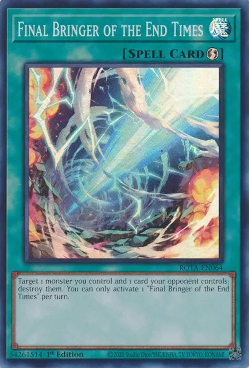 Dernier Apporteur de la Fin des Temps — Rage of the Abyss — Yu-Gi-Oh!