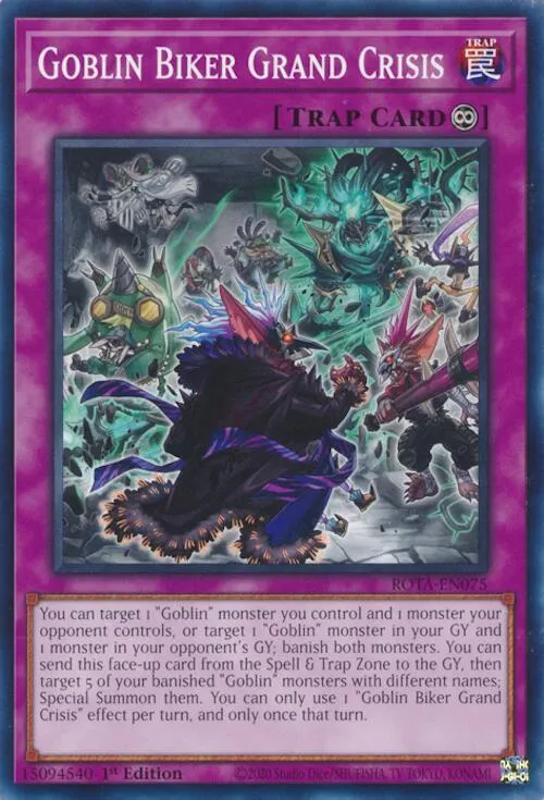 Crise Fracassante des Gobelins Motards — Rage of the Abyss — Yu-Gi-Oh!