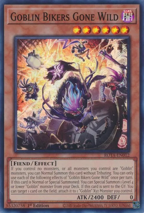 Gobelins Motards Déchaînés — Rage of the Abyss — Yu-Gi-Oh!