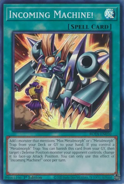 Incoming Machine! — Rage of the Abyss — Yu-Gi-Oh!