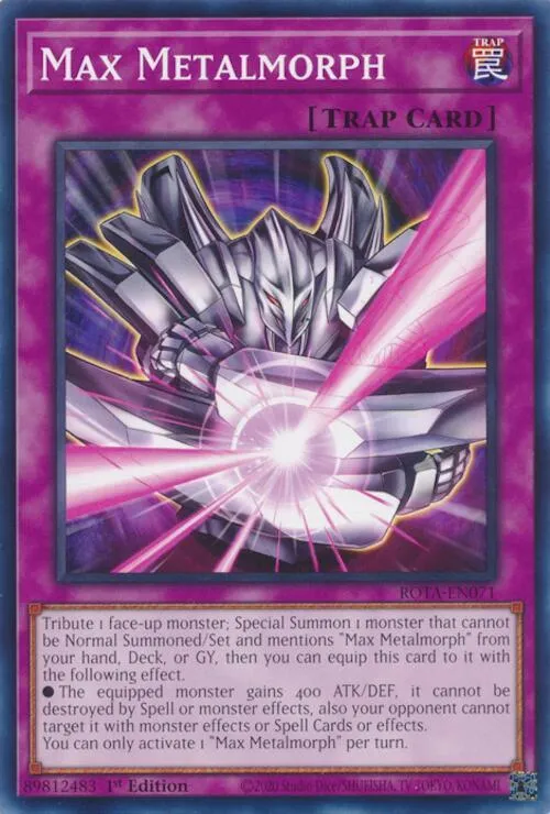 Max Metalmorph — Rage of the Abyss — Yu-Gi-Oh!