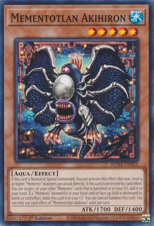 Akihiron Mémentotlain — Rage of the Abyss — Yu-Gi-Oh!
