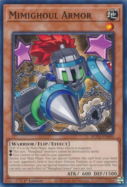 Armure Mimigoule — Rage of the Abyss — Yu-Gi-Oh!