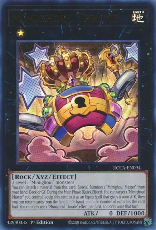 Mimighoul Throne — Rage of the Abyss — Yu-Gi-Oh!