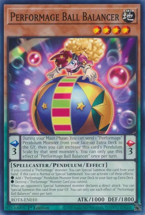 Équilibriste de Balles Mageartiste — Rage of the Abyss — Yu-Gi-Oh!
