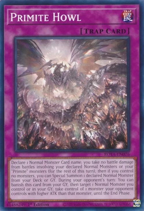 Primite Howl — Rage of the Abyss — Yu-Gi-Oh!