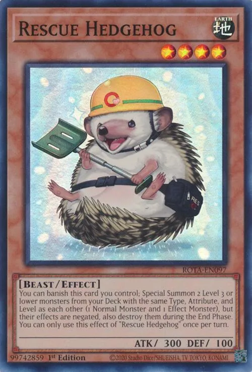 Hérisson Sauveteur — Rage of the Abyss — Yu-Gi-Oh!