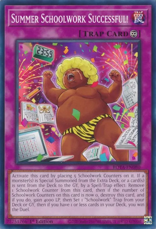 Devoirs de Vacances d'Été Terminés ! — Rage of the Abyss — Yu-Gi-Oh!