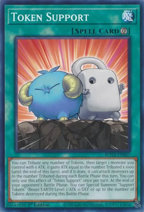 Soutien de Jetons — Rage of the Abyss — Yu-Gi-Oh!
