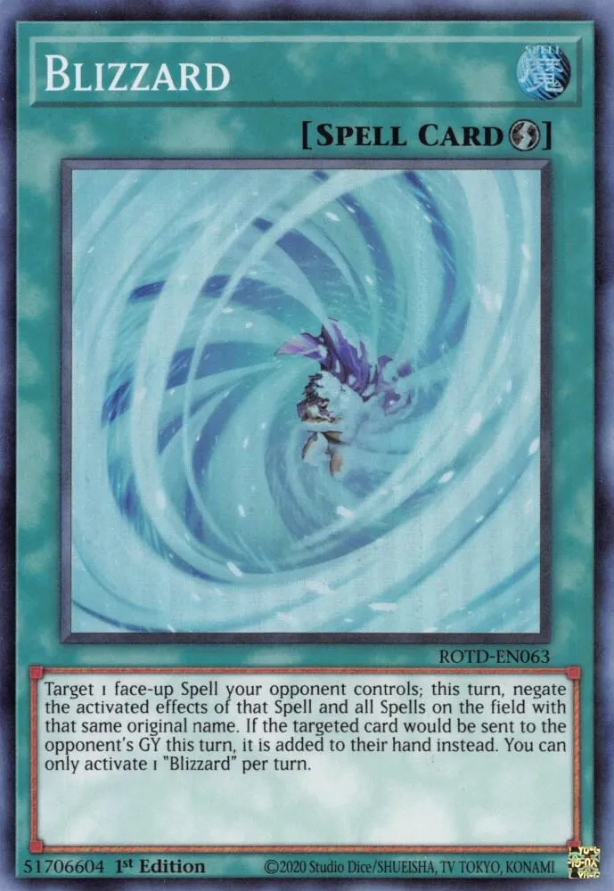 Blizzard — Rise of the Duelist — Yu-Gi-Oh!