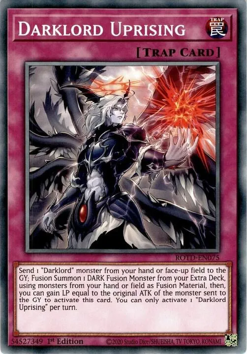 Soulèvement de l'Ange Déchu — Rise of the Duelist — Yu-Gi-Oh!