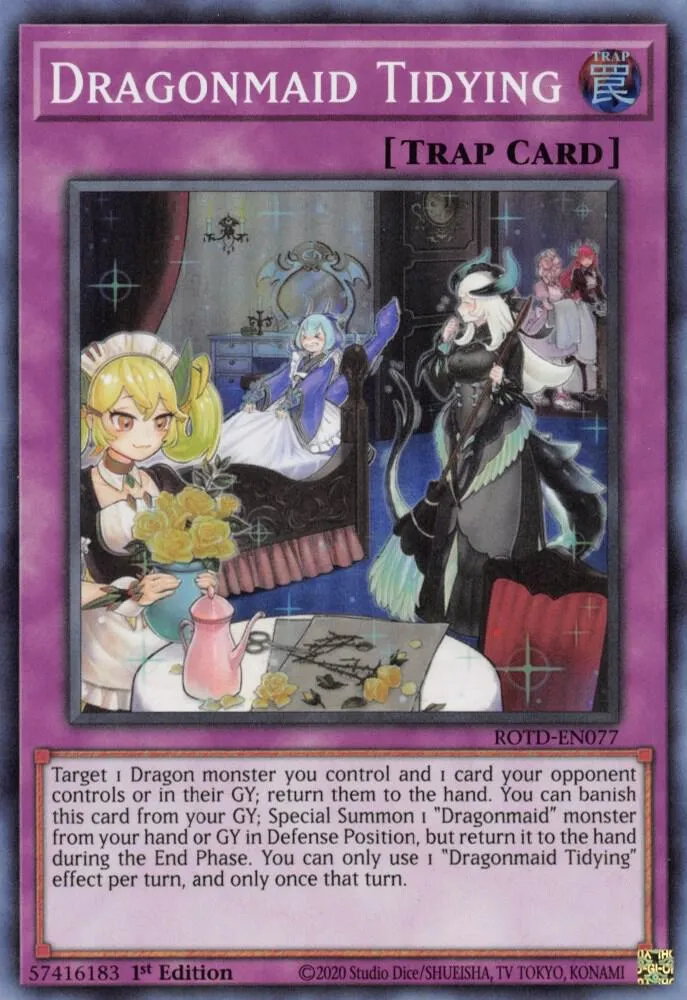 Dragonmaid Tidying — Rise of the Duelist — Yu-Gi-Oh!