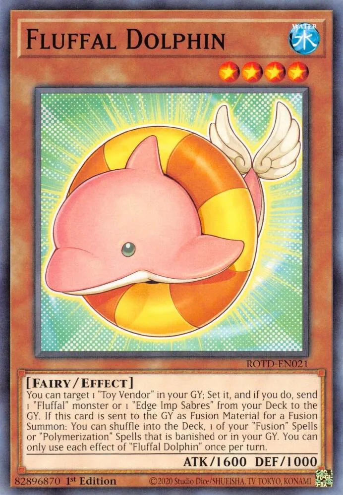 Fluffal Dolphin — Rise of the Duelist — Yu-Gi-Oh!