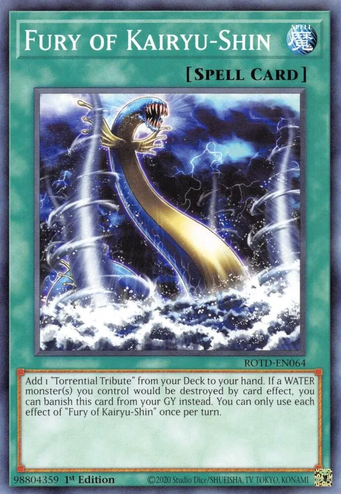 Fureur de Kairyu-Shin — Rise of the Duelist — Yu-Gi-Oh!