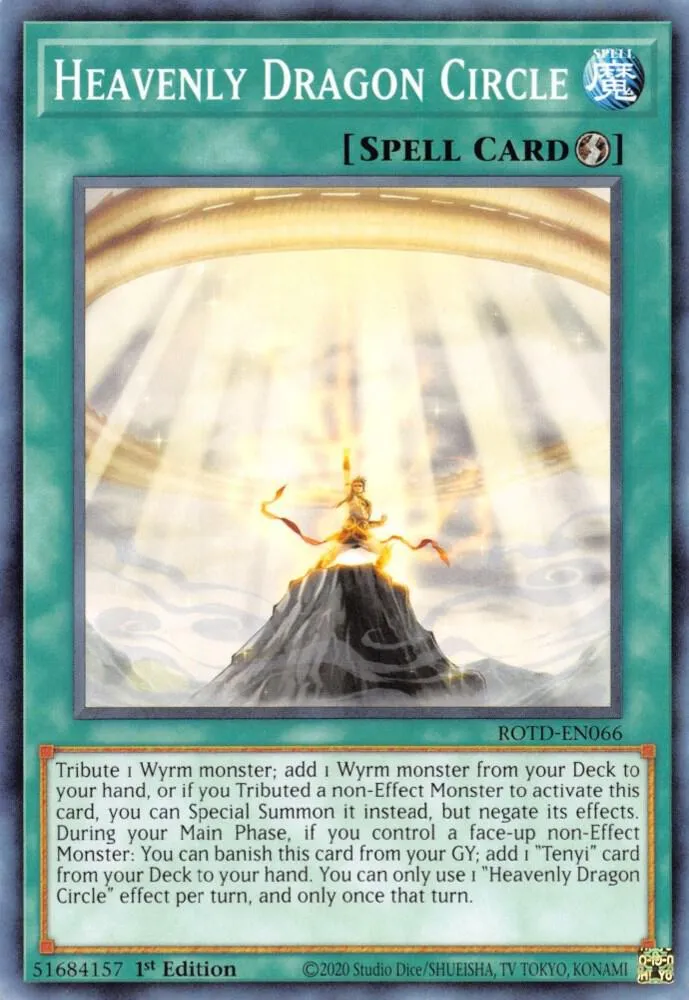 Cercle du Dragon Divin — Rise of the Duelist — Yu-Gi-Oh!