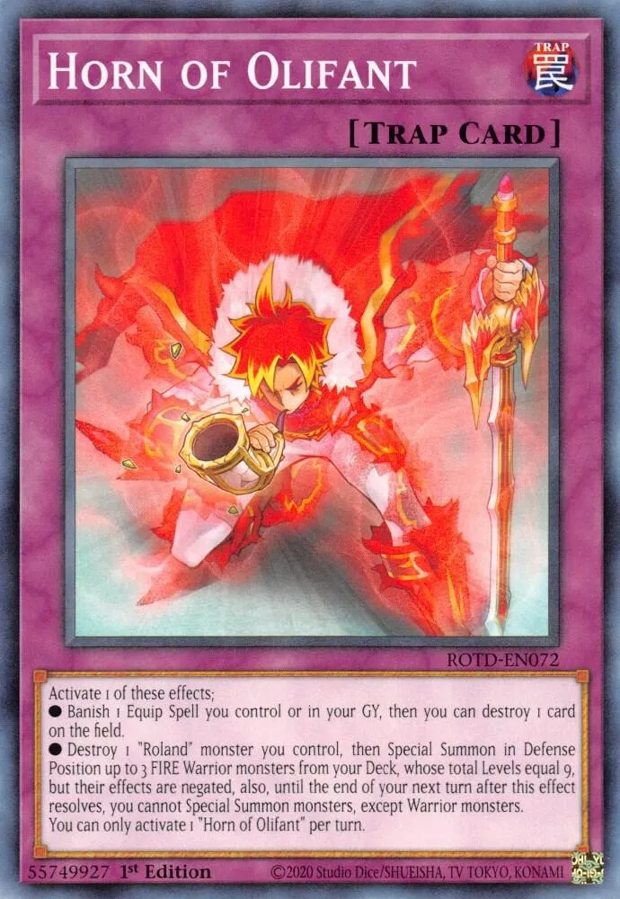 Corne d'Olifant — Rise of the Duelist — Yu-Gi-Oh!