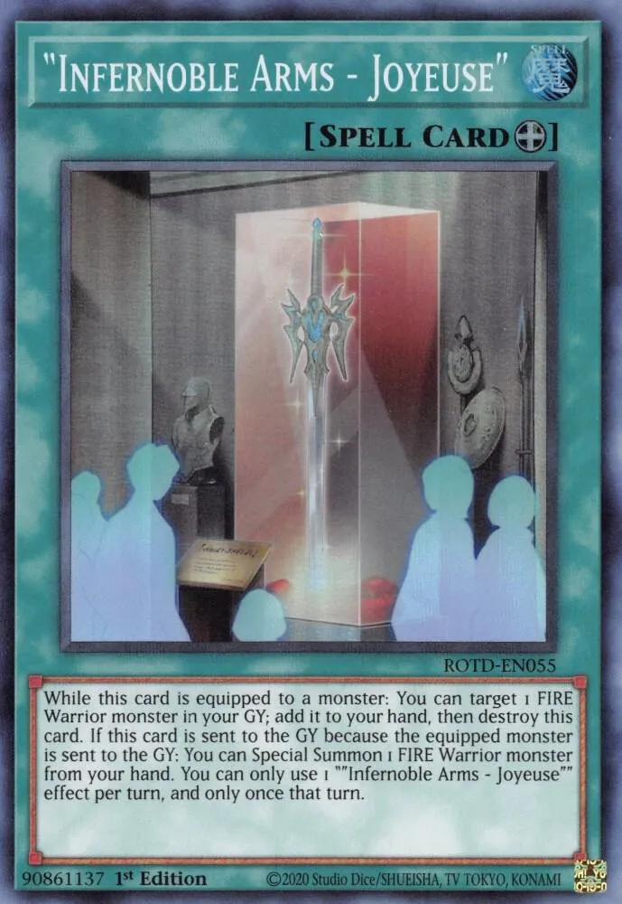 "Infernoble Arms - Joyeuse" — Rise of the Duelist — Yu-Gi-Oh!