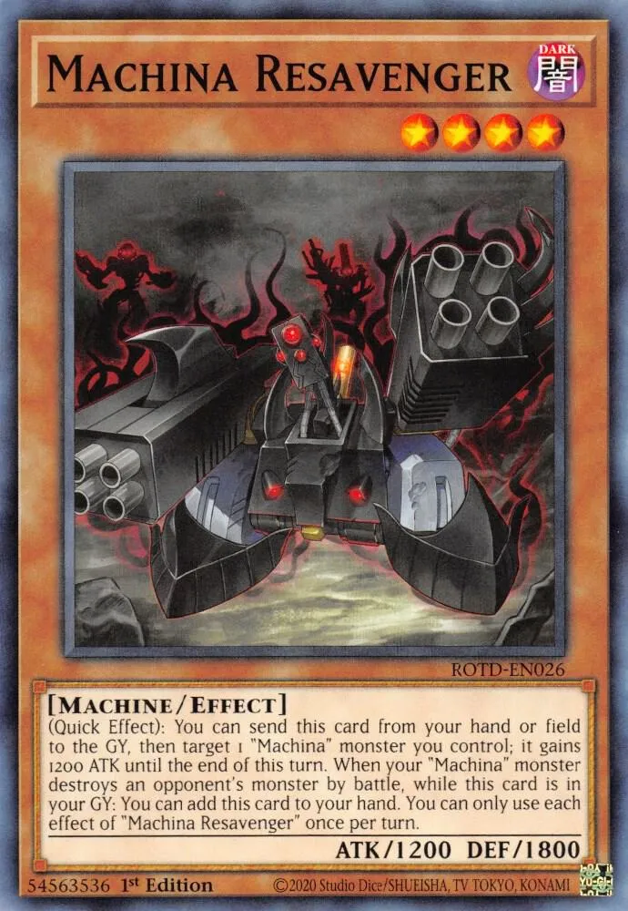 Réservengeur Méchabot — Rise of the Duelist — Yu-Gi-Oh!