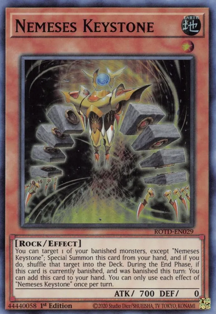 Nemeses Keystone — Rise of the Duelist — Yu-Gi-Oh!