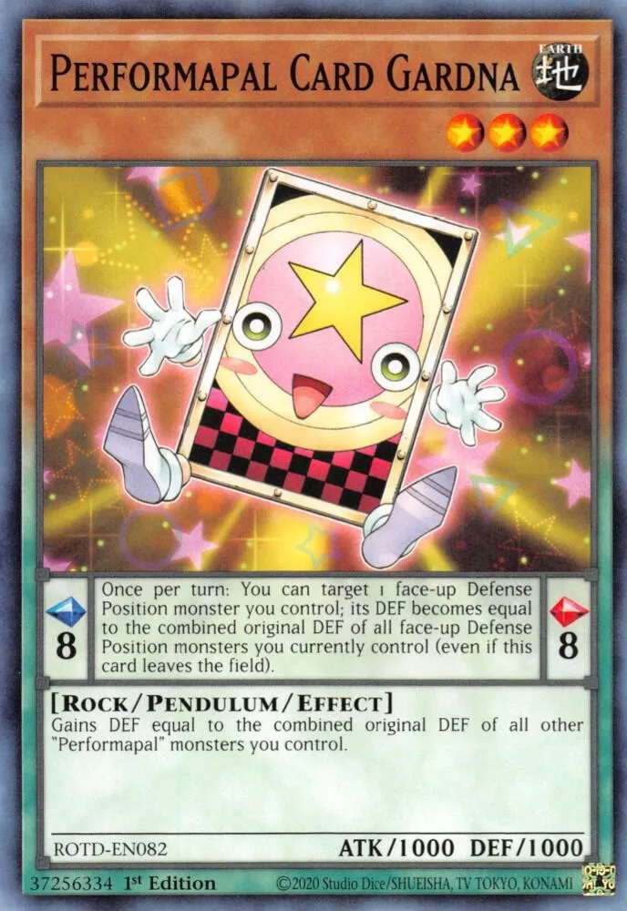 Carte Gardna Potartiste — Rise of the Duelist — Yu-Gi-Oh!