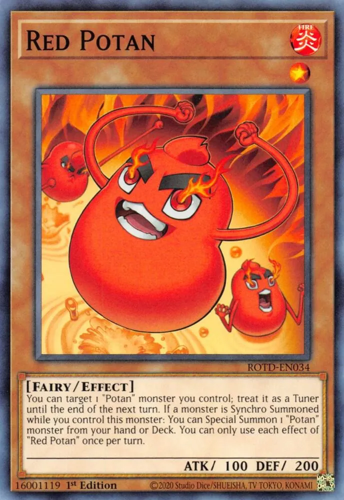 Potan Rouge — Rise of the Duelist — Yu-Gi-Oh!