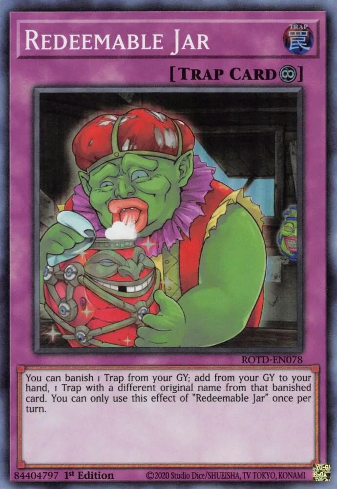 Jarre Remboursable — Rise of the Duelist — Yu-Gi-Oh!