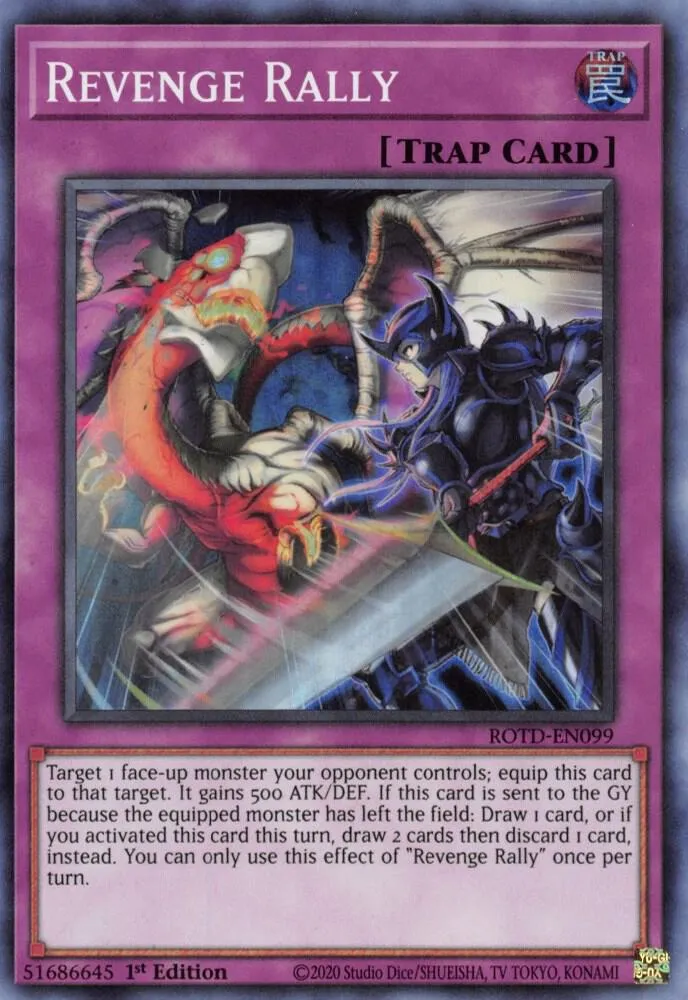 Rassemblement de la Vengeance — Rise of the Duelist — Yu-Gi-Oh!