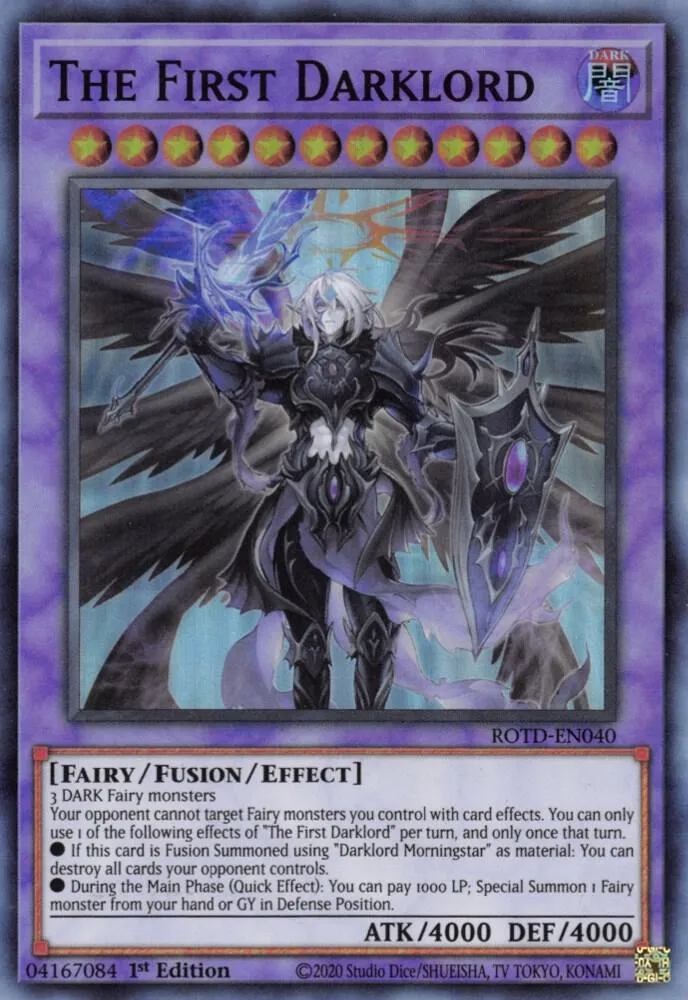 The First Darklord — Rise of the Duelist — Yu-Gi-Oh!