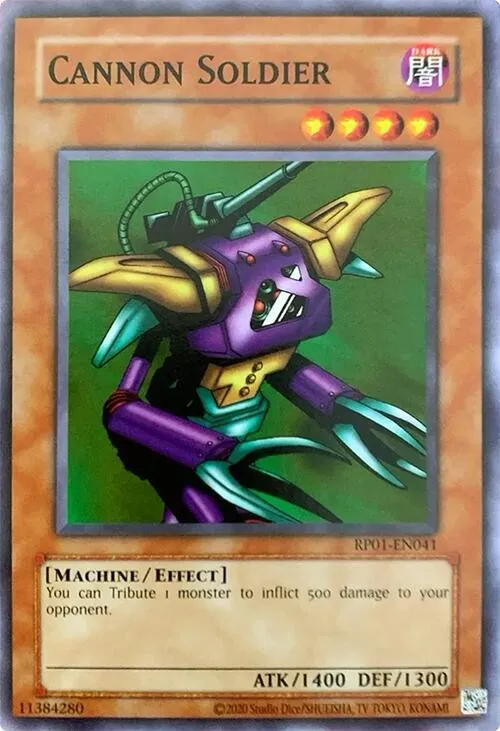 Soldat Canon — Retro Pack (2020 Date Reprint) — Yu-Gi-Oh!