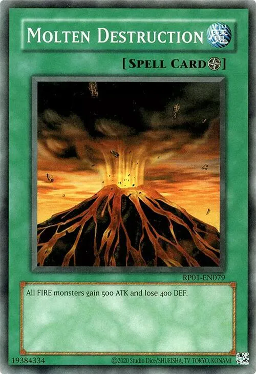 Destruction de Lave — Retro Pack (2020 Date Reprint) — Yu-Gi-Oh!