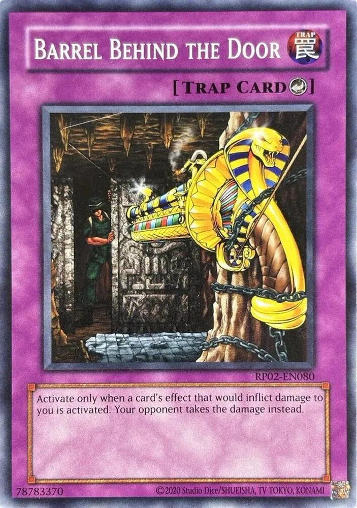 Barrel Behind the Door — Retro Pack 2 (2020 Date Reprint) — Yu-Gi-Oh!
