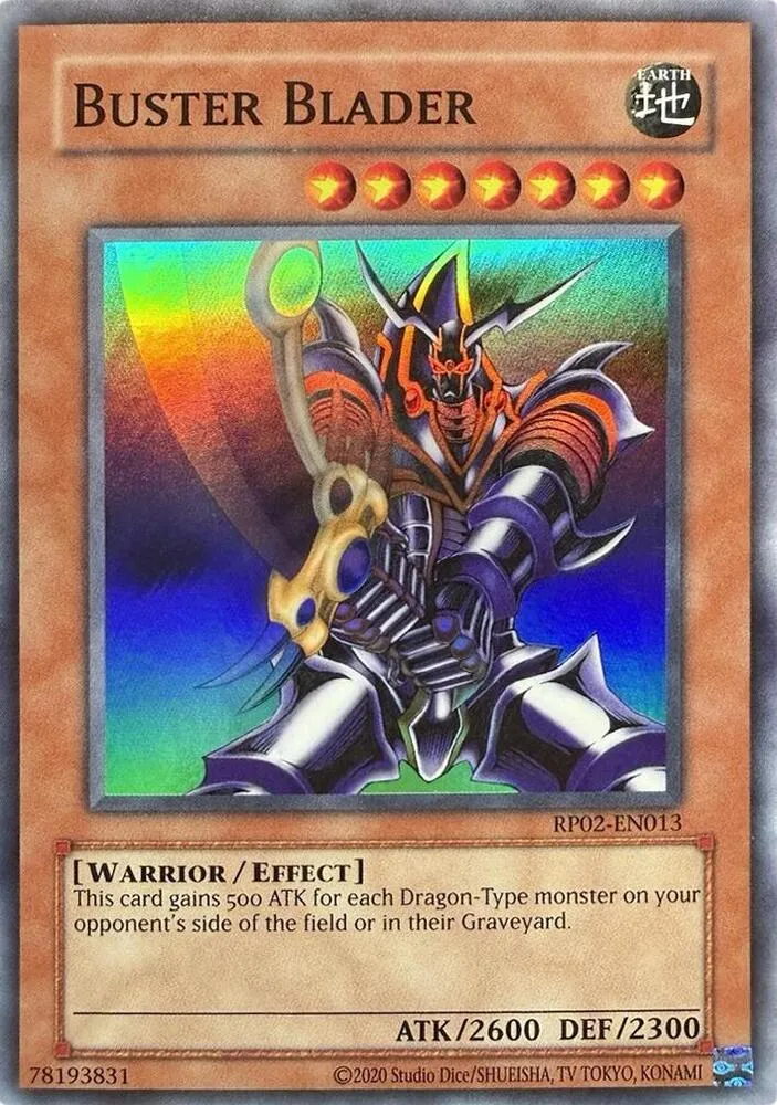 Buster Blader — Retro Pack 2 (2020 Date Reprint) — Yu-Gi-Oh!