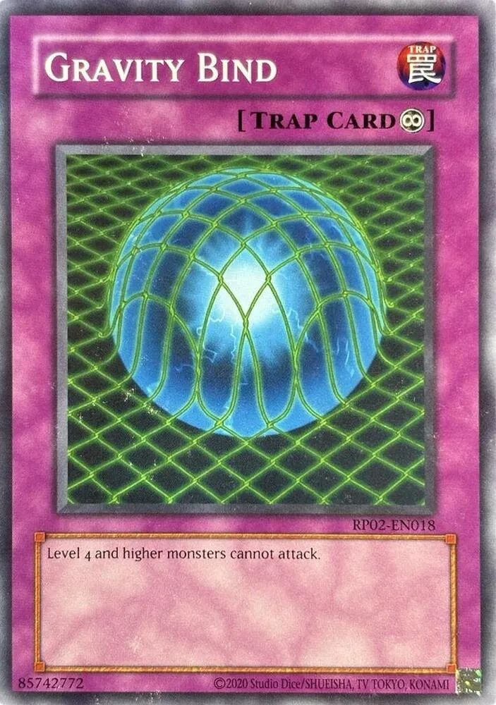 Gravity Bind — Retro Pack 2 (2020 Date Reprint) — Yu-Gi-Oh!