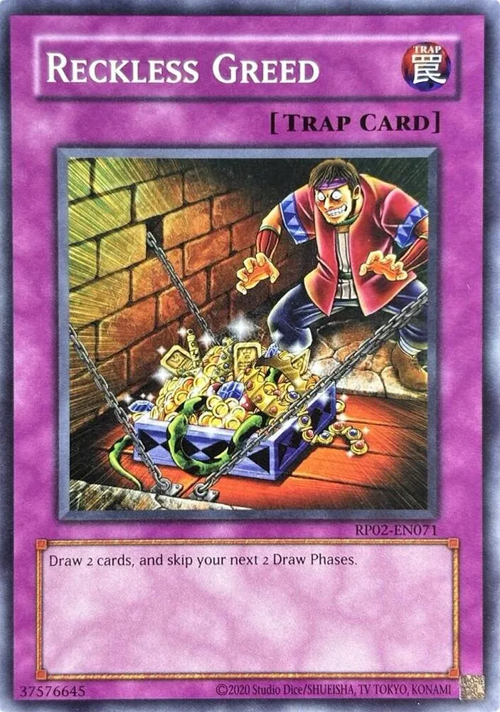 Avidité Téméraire — Retro Pack 2 (2020 Date Reprint) — Yu-Gi-Oh!
