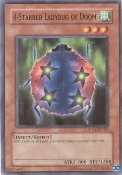 Coccinelle des Damnés à 4 Étoiles — Retro Pack 2 — Yu-Gi-Oh!