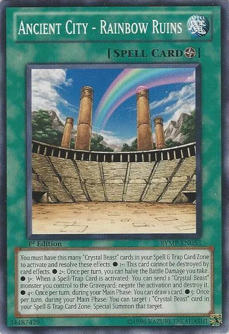 Ruines Arc-en-ciel, la Cité Ancienne — Ra Yellow Mega Pack — Yu-Gi-Oh!
