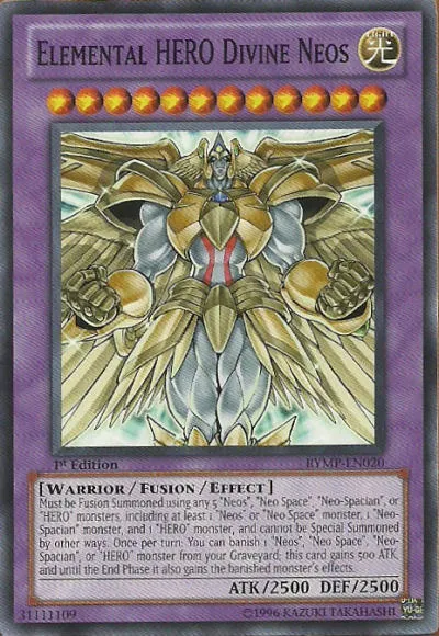Elemental HERO Divine Neos — Ra Yellow Mega Pack — Yu-Gi-Oh!