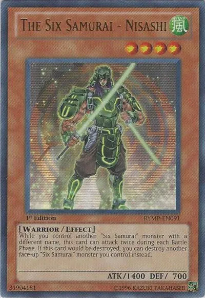 The Six Samurai - Nisashi — Ra Yellow Mega Pack — Yu-Gi-Oh!