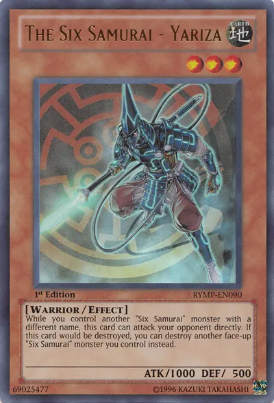 The Six Samurai - Yariza — Ra Yellow Mega Pack — Yu-Gi-Oh!
