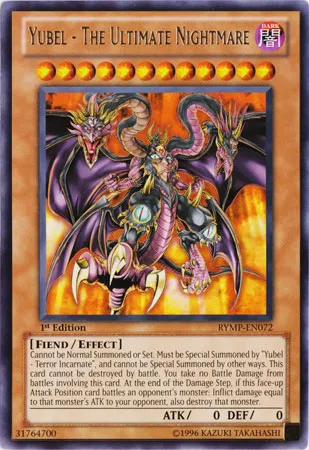 Yubel - The Ultimate Nightmare — Ra Yellow Mega Pack — Yu-Gi-Oh!