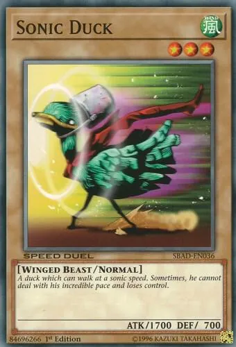Canard Supersonique — Attack from the Deep — Yu-Gi-Oh!