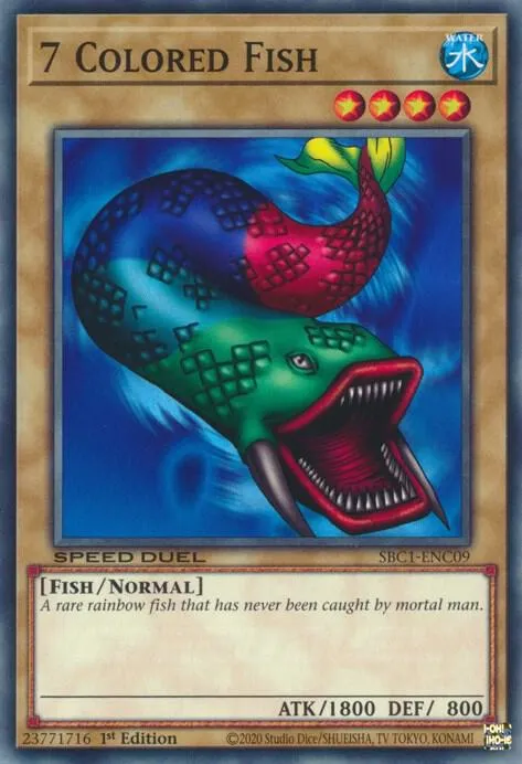 Poisson aux 7 Couleurs — Speed Duel: Streets of Battle City — Yu-Gi-Oh!