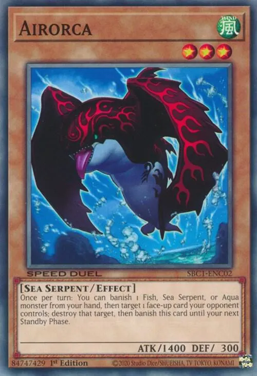 Orque à Air — Speed Duel: Streets of Battle City — Yu-Gi-Oh!